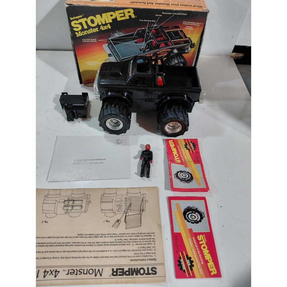 Schaper 1044 Stomper 4x4 Desperado Puller Ford F-150 Monster Truck w/Winch & Box